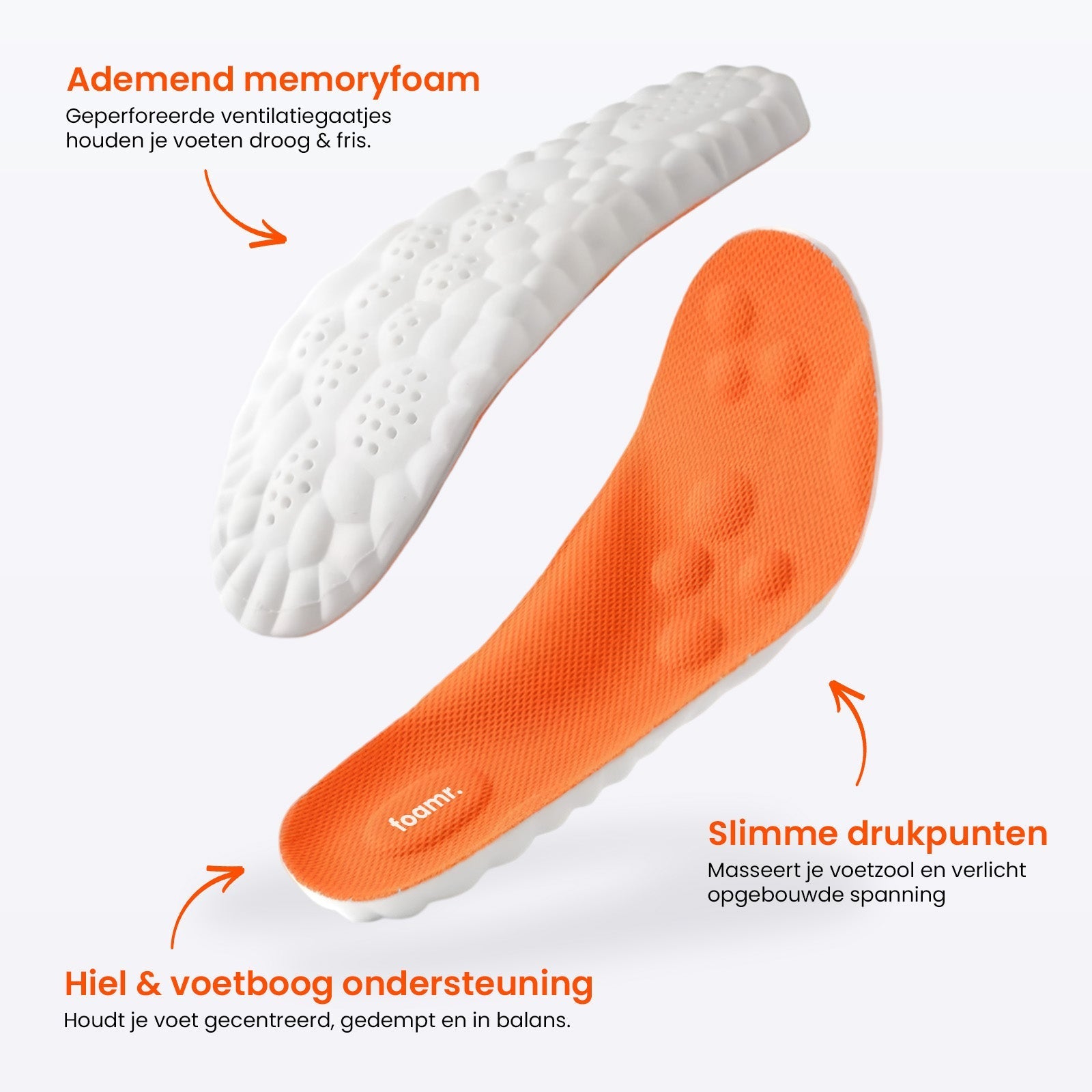Foamr® - Massage inlegzolen